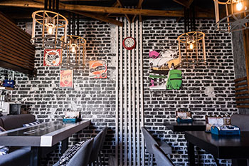 Интерьер Стрит Бургер